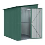 KOVINSKA VRTNA HIŠKA GLOBEL LEANTO 56 ZELENA Š145 X G172 X V204 CM - slika 2